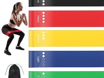 Gritin Élastiques de Musculation 5 Niveaux : l’outil de résistance indispensable à 15 €