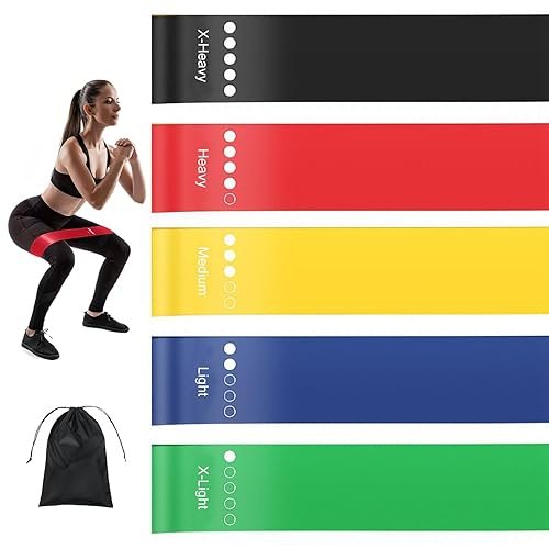 Gritin Élastiques de Musculation 5 Niveaux : l’outil de résistance indispensable à 15 €