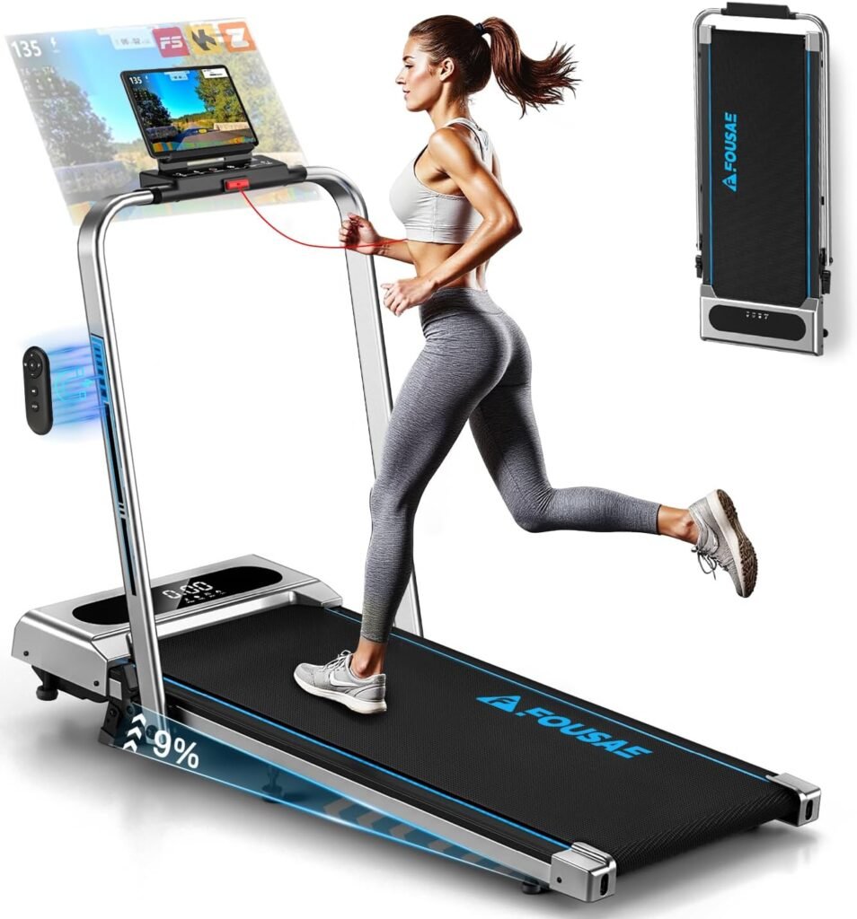 FOUSAE Tapis de Course Pliable : le meilleur rapport qualité-prix sous 200 €