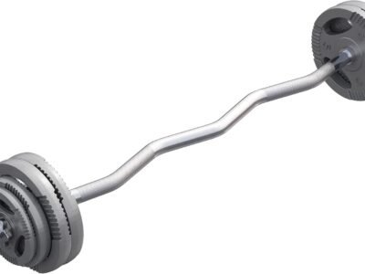 Gorilla Sports Barre Curl SZ 35 kg : le kit fonte pleine évolutif pour s’équiper 20 ans
