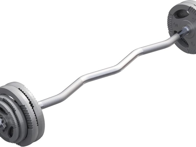 Gorilla Sports Barre Curl SZ 35 kg : le kit fonte pleine évolutif pour s’équiper 20 ans
