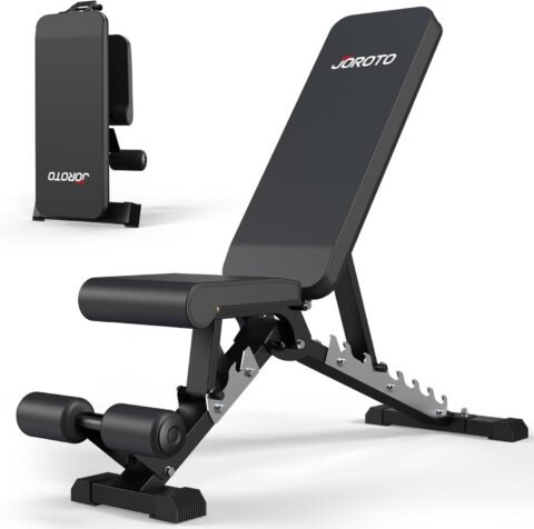 JOROTO Banc Réglable 317 kg : la stabilité pro pour 170 €