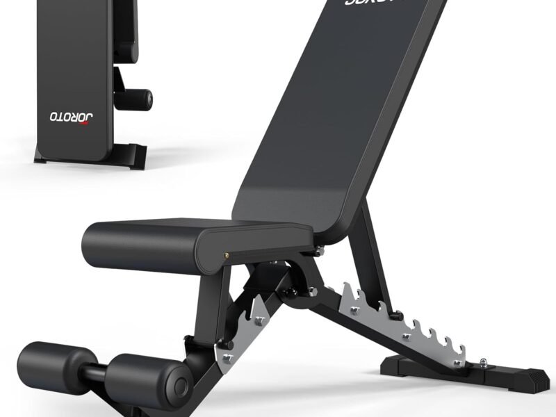 JOROTO Banc Réglable 317 kg : la stabilité pro pour 170 €