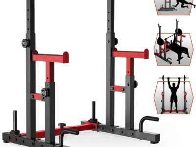 PASYOU Cage de Squat Multi-fonctions : le rack autoportant à 140 €