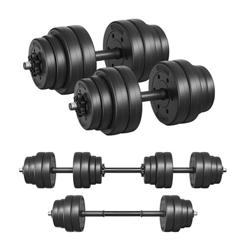 SONGMICS SYL30HBK - paire d haltères 2x15kg