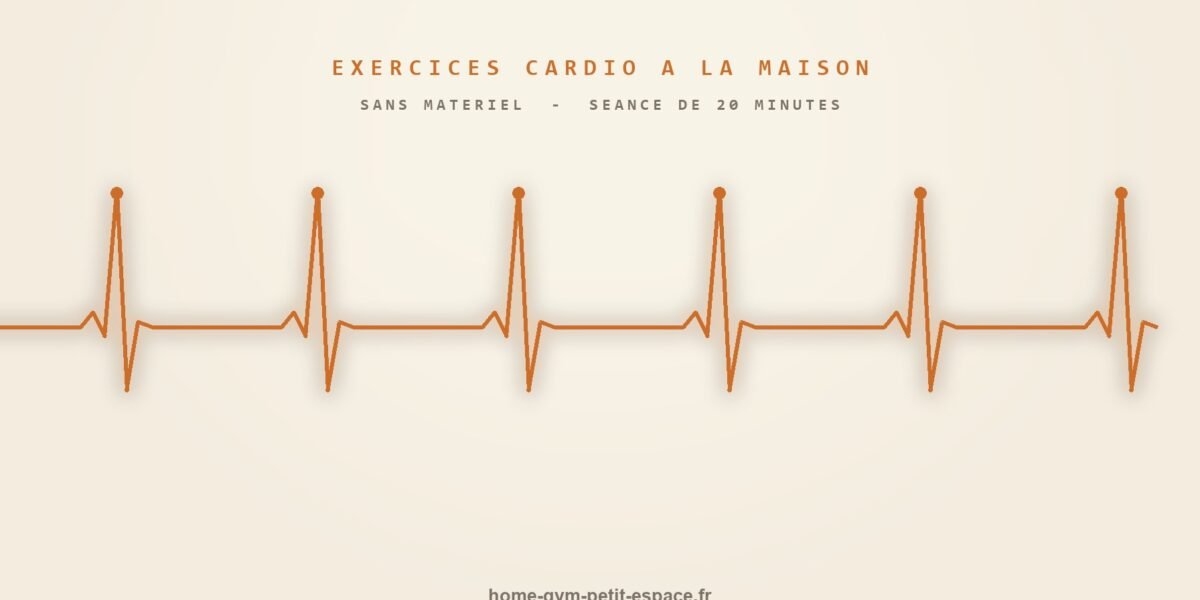 Exercice cardio maison : 8 exercices sans matériel + une séance de 20 min