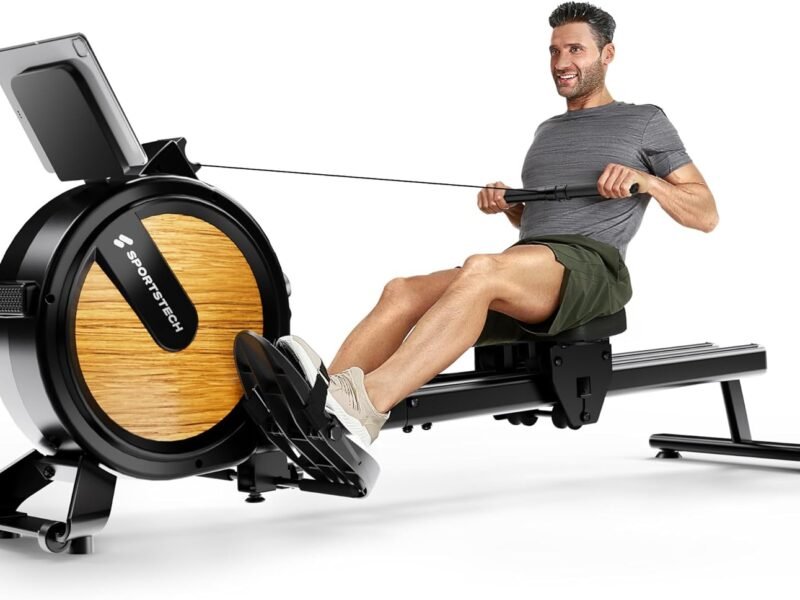 Sportstech PROwer Rameur Magnétique Pliable : le full-body compact à la maison