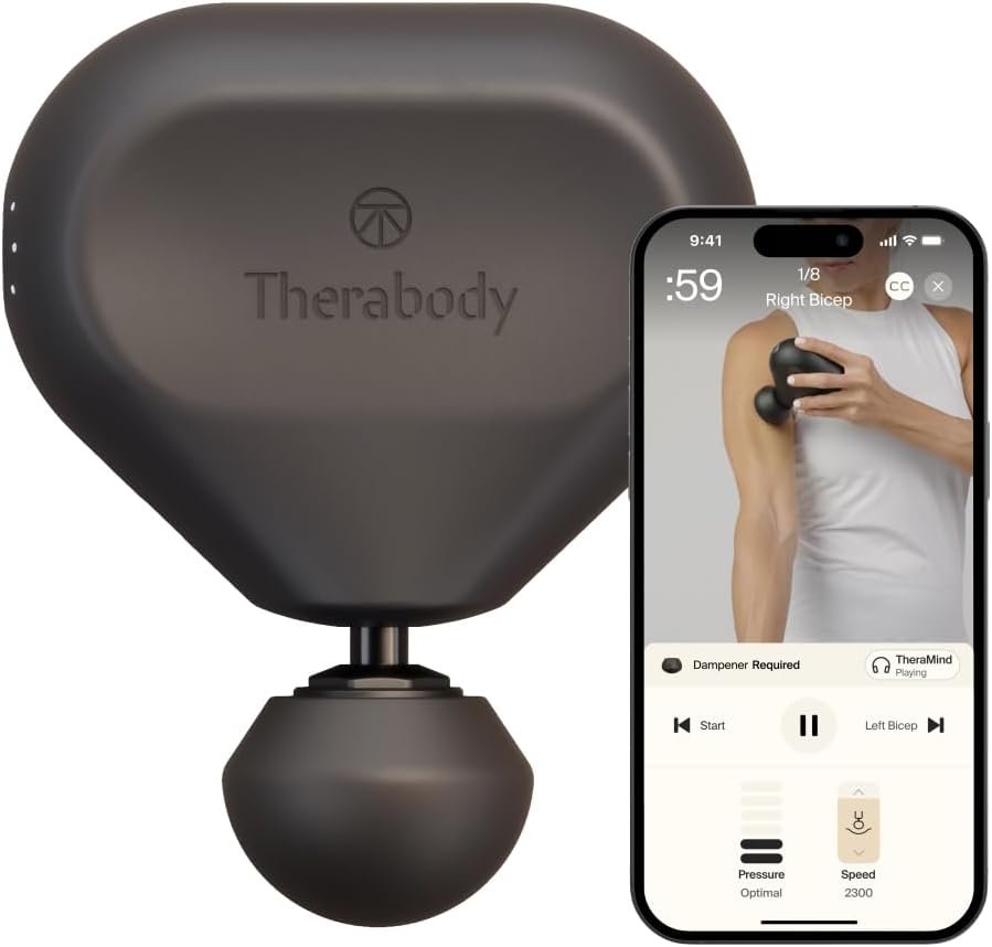 Theragun mini : le pistolet de massage compact pour récupérer entre les séances