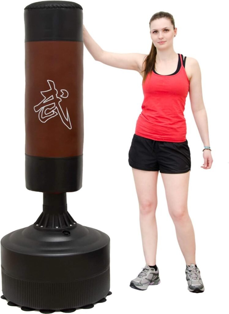 eyepower Sac de Frappe sur Pied 170 cm : l’entrée de gamme sans outil
