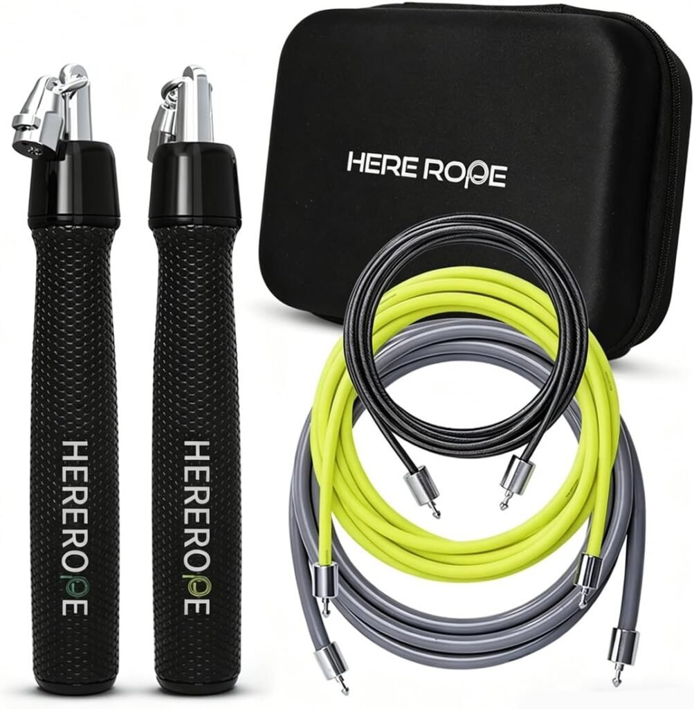 Hererope Corde à Sauter Lestée : le HIIT dans une pochette