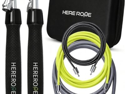 Hererope Corde à Sauter Lestée : le HIIT dans une pochette