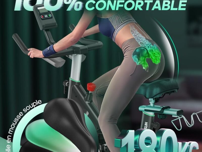 DMASUN : le vélo de biking magnétique à volant lourd pour l’appartement