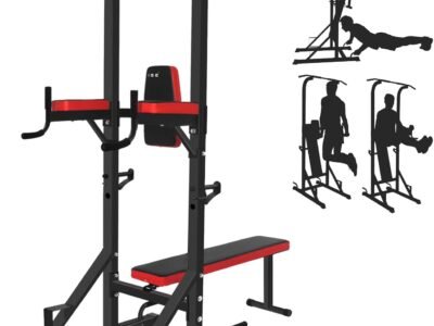 ISE SY-4006 : la chaise romaine la plus complète (power tower + banc de musculation)