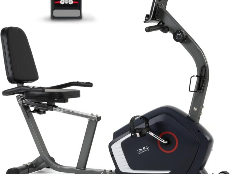 ISE Vélo d’Appartement Semi-Allongé : le confort du dos (idéal séniors)
