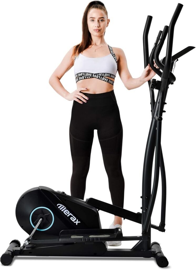Merax Vélo elliptique : le compact transportable pour petit espace