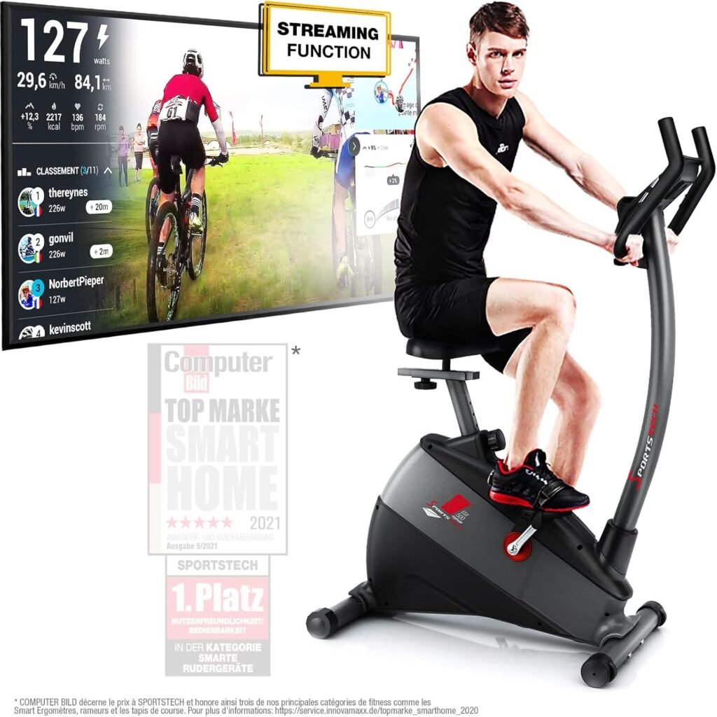 Sportstech ESX500 : vélo connecté et ergomètre