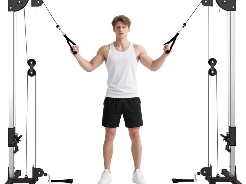 SPORTNOW Station Double Poulie : le cable crossover a petit prix
