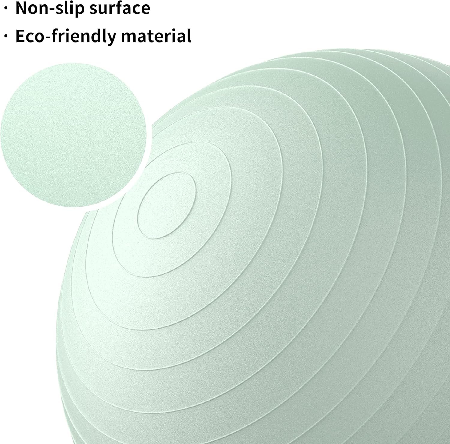 PROIRON Ballon de gymnastique vue détaillée