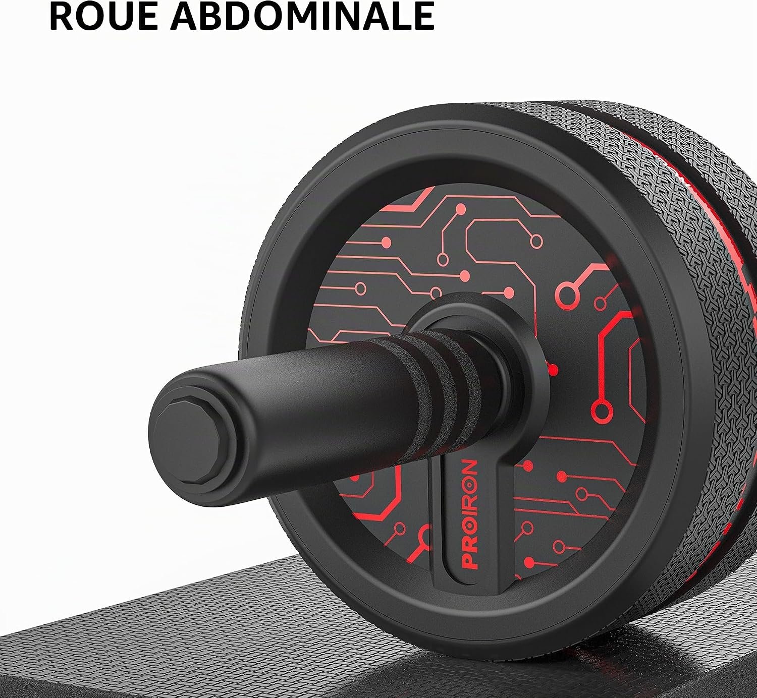 PROIRON Roue Abdominale sur tapis de sol