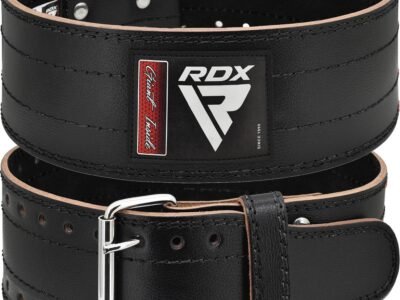 RDX Ceinture Powerlifting Cuir : la conforme compétition