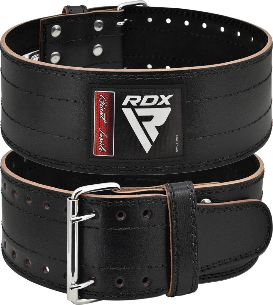 RDX Ceinture Powerlifting Cuir : la conforme compétition